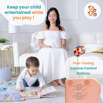 GO GO Songs of Creation and Praise: Christian Baby Books with 8 Songs, Singing Toy, Sound Play for Ages 1-5, Musical Learning, and Interactive Praise Gift for Kids, Bible for Toddlers 1-3