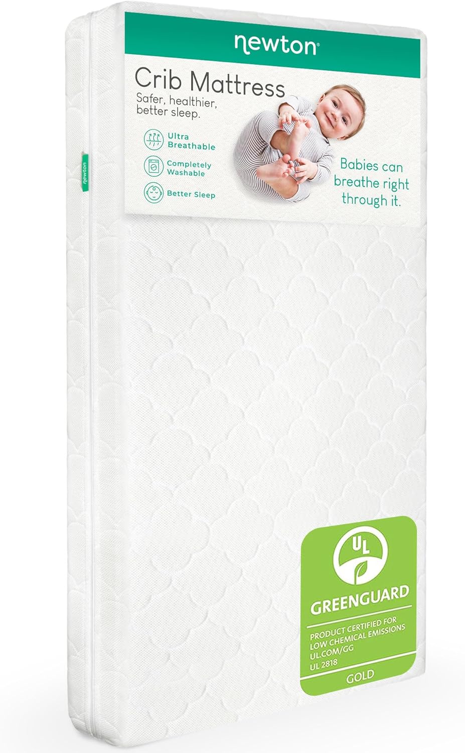 Newton Baby Crib Mattress and Toddler Bed - Ultra-Breathable Proven to Reduce Suffocation Risk