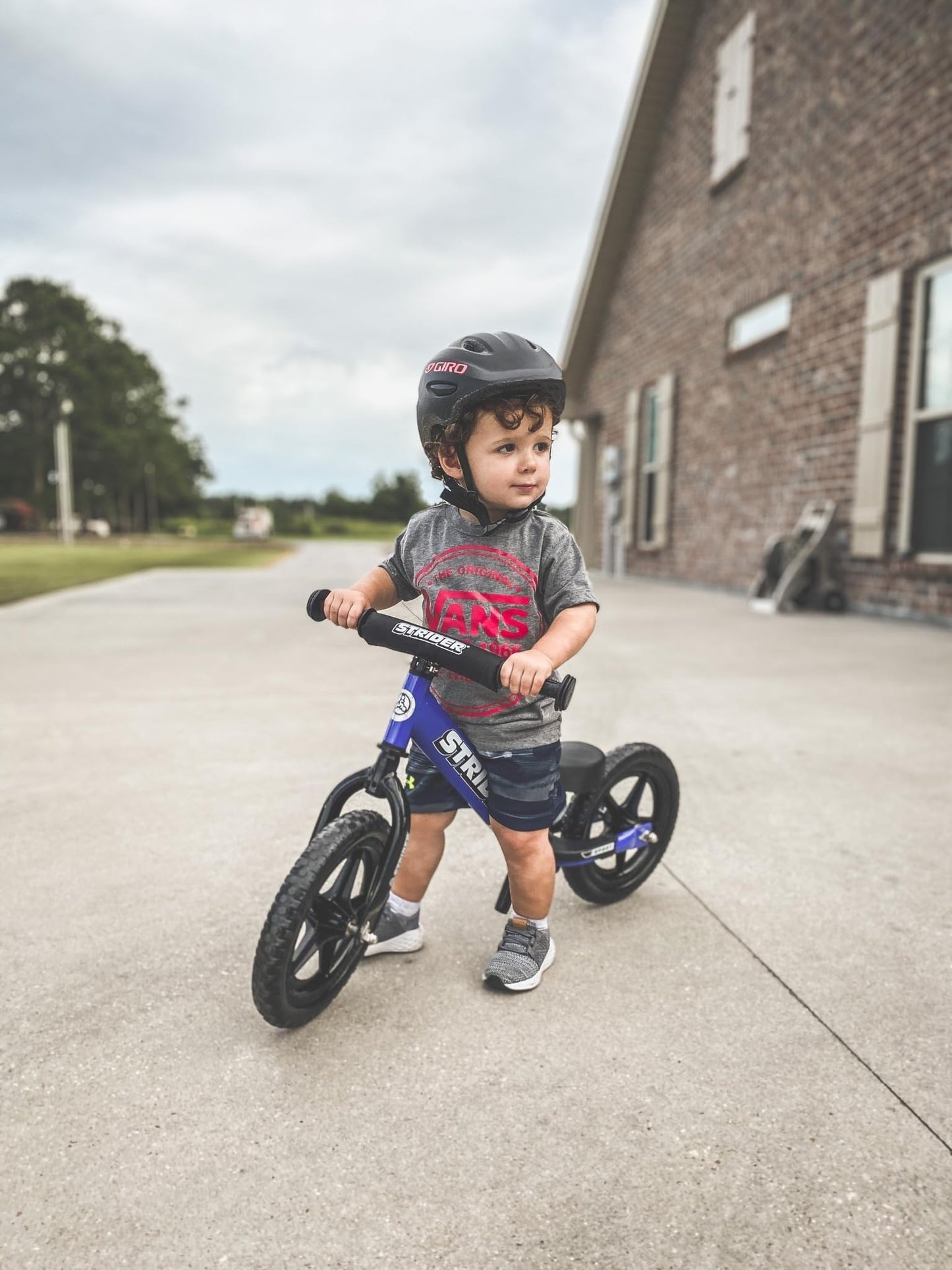 Strider 12 Sport, No Pedal Balance Bike for Kids Ages 1–4 Years, Blue