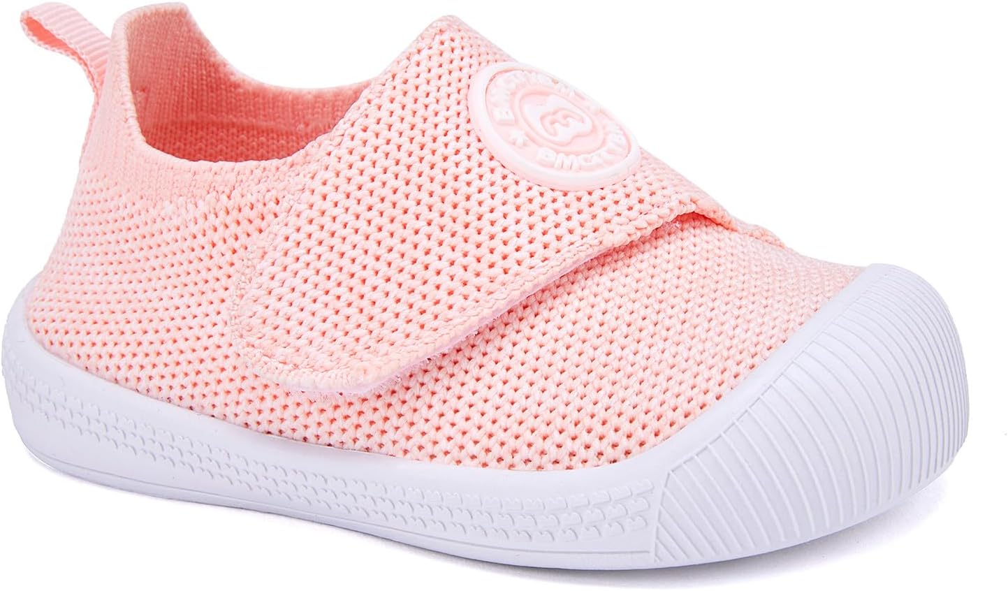 BMCiTYBM Baby Shoes Infant Boy Girl First Walker Shoes Toddler Walking Shoes Lightweight Non-Slip Sneakers for 6 9 12 18 24 Months