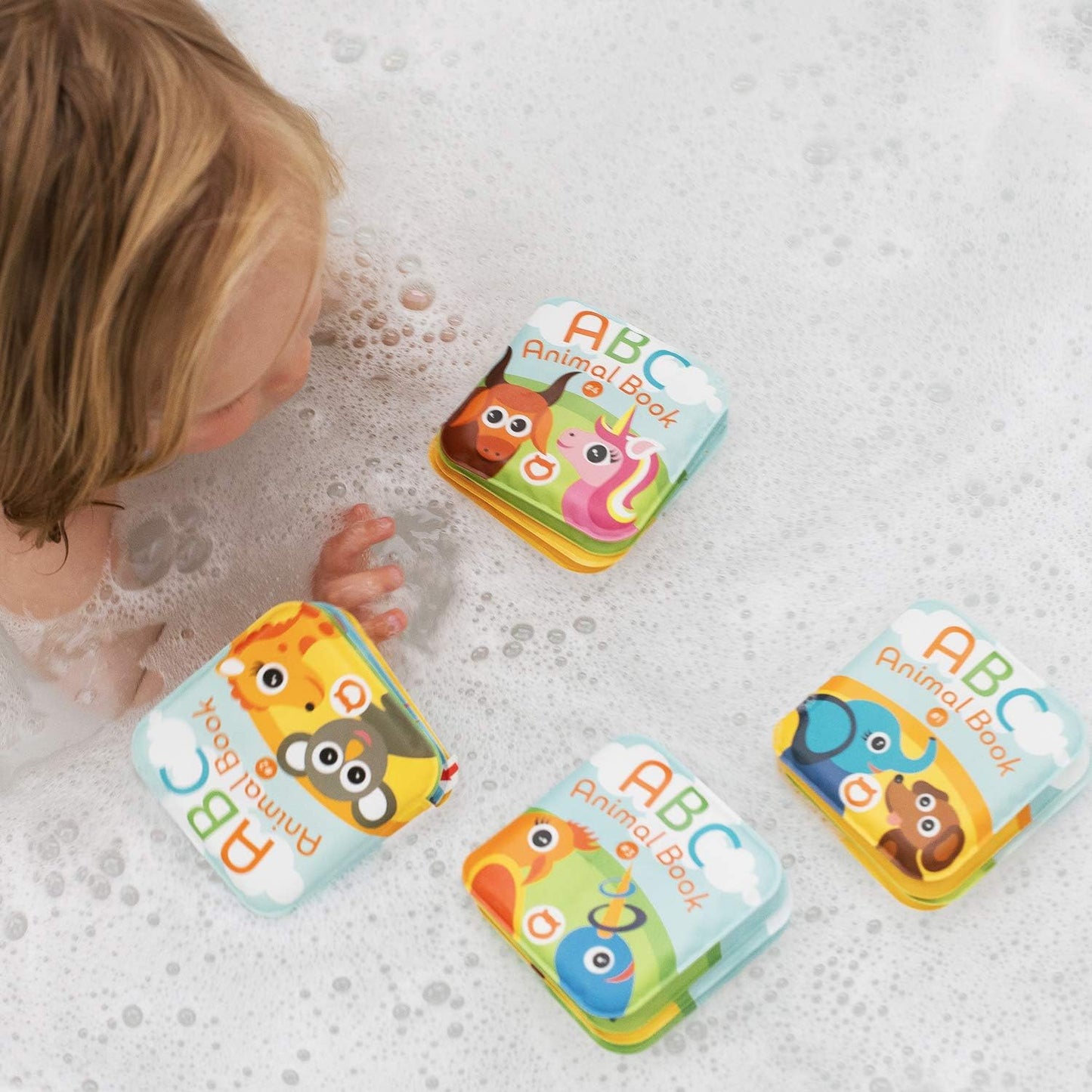 Floating Baby Bath Books. Kids Learning Bath Toys. Waterproof Bathtime Toys for Toddlers. Kids