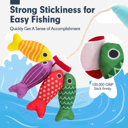 hahaland Montessori Toys for 1 Year Old Boy Girl Birthday Gift-Fishing Game