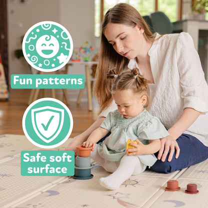 Nuby Reversible Baby Floor Mat