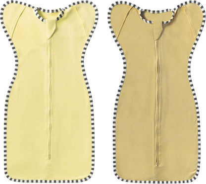 2-Pack Baby Transition Swaddle Set, Breathable Infant Sleep Sack, Soft Swaddling Sack for Boy Girl