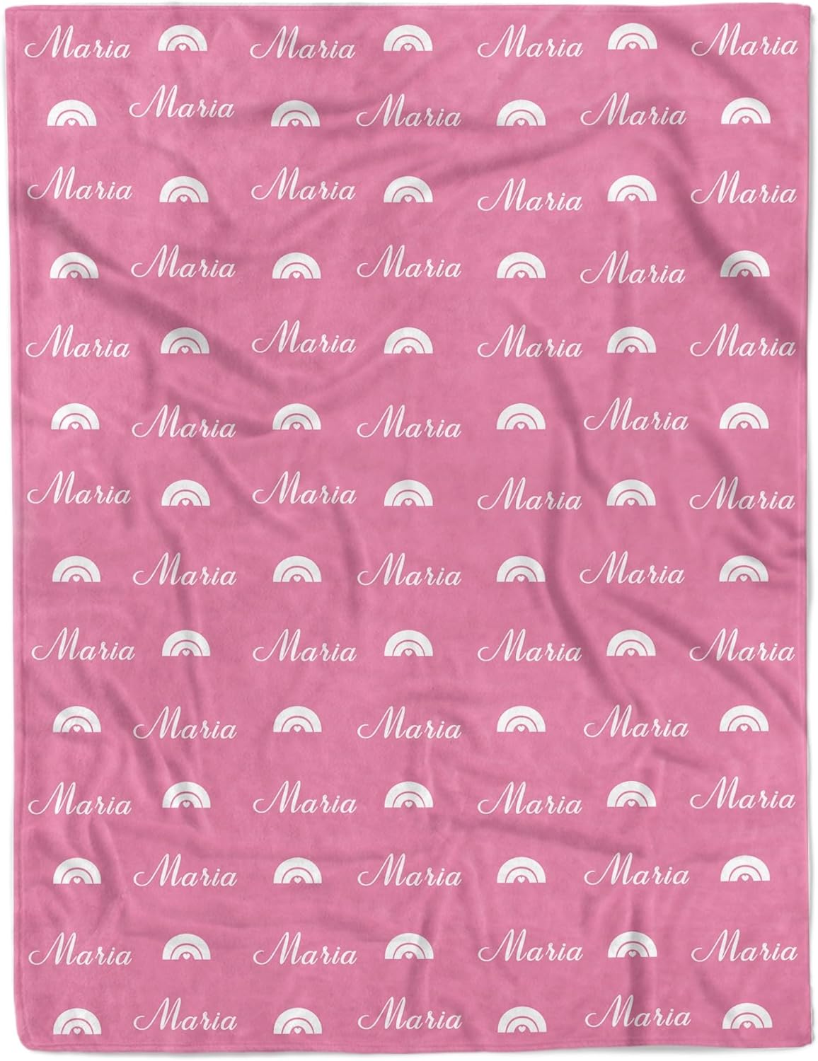 Personalized Baby Blanket for Girl Custom Name Blanket for Girl Newborn New Mom Customized Gifts for Baby Shower Christmas Birthday