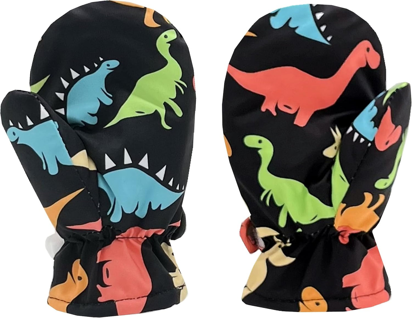 Toddler Gloves Kids Mittens Winter Warm Lined Fleece Gloves Waterproof Snow Baby Mitten for Boys Girls