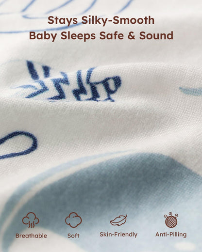 Yoofoss Baby Pack and Play Sheets 2 Pack for Boys and Girls - 38x26 Mini Crib Sheets Fitted Neutral