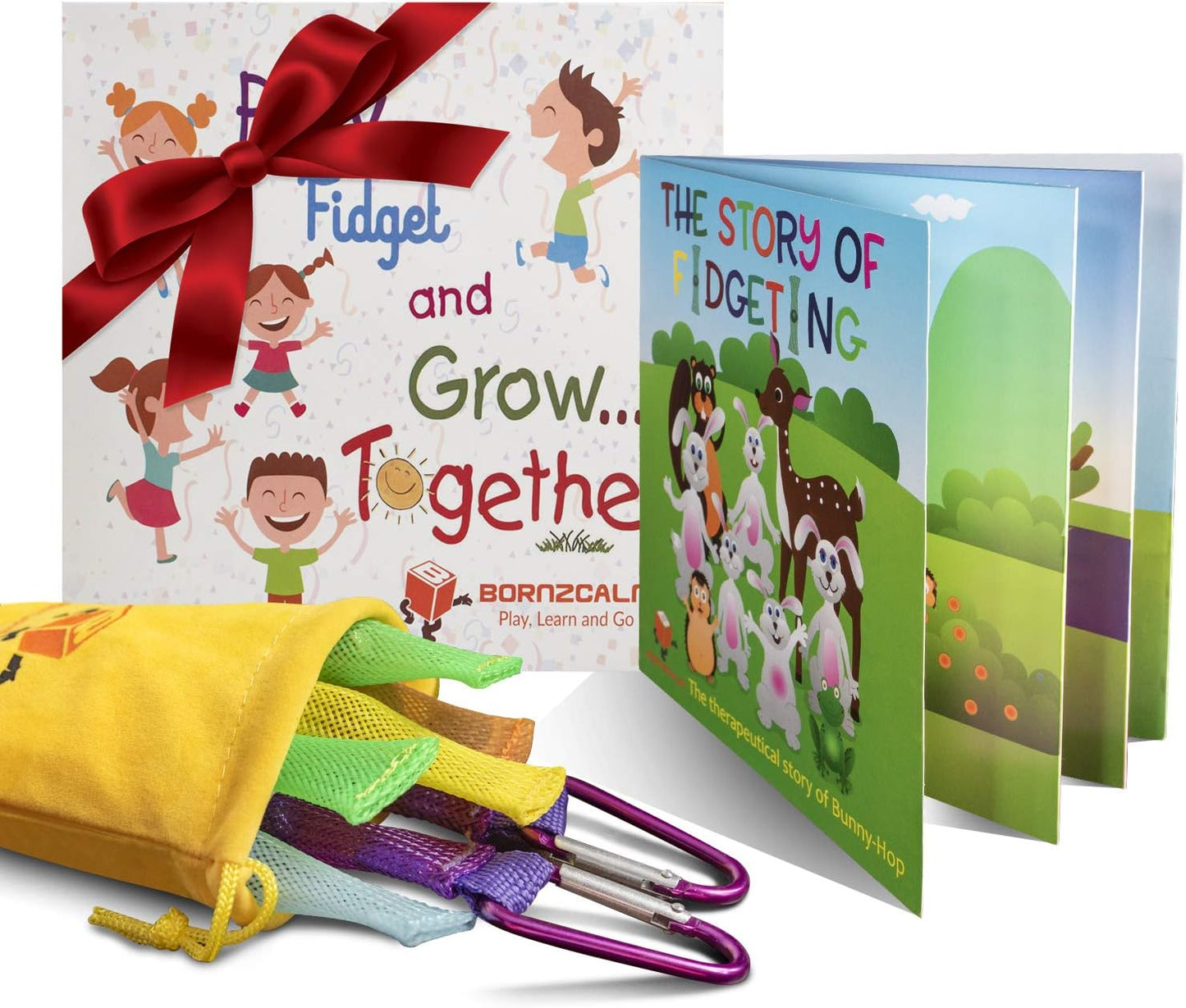 Mesh and Marble Fidget Toy Set - 10 Pcs Marble Fidgets for Kids - Fidget Marble Mesh Fidget Toy - Marble Sensory Toy - Silent Fidget Toys for Anxiety