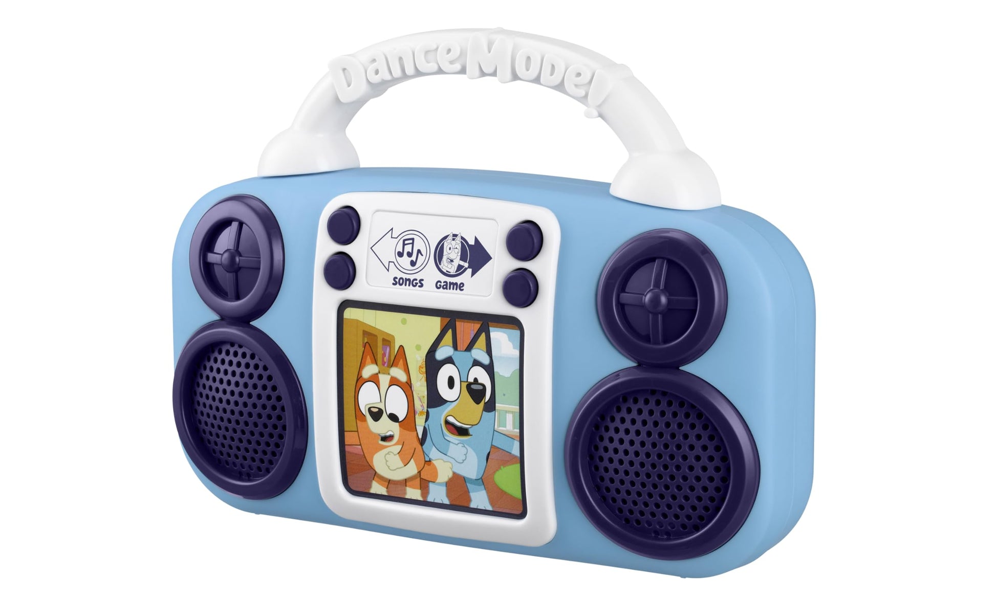 Bluey Toy Music Player, Toddler Toy with Built-in Music and Lights (Bluey)