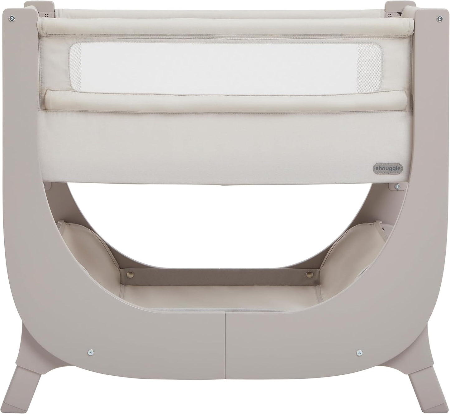 Air Lite Bedside Infant Crib | Breathable Mesh Sides, Drop-Down Panel, Reflux Incline, Adjustable