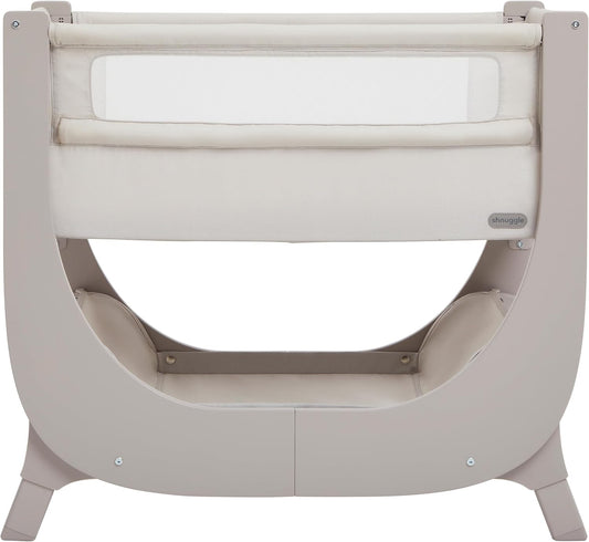 Air Lite Bedside Infant Crib | Breathable Mesh Sides, Drop-Down Panel, Reflux Incline, Adjustable