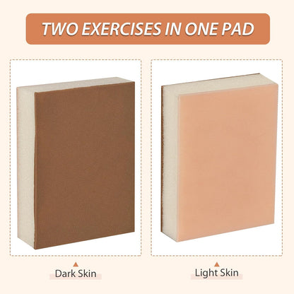 Silicone Sponge Injection Training Pad for Medical Student, Subcutaneous Injection Pad for Nursing