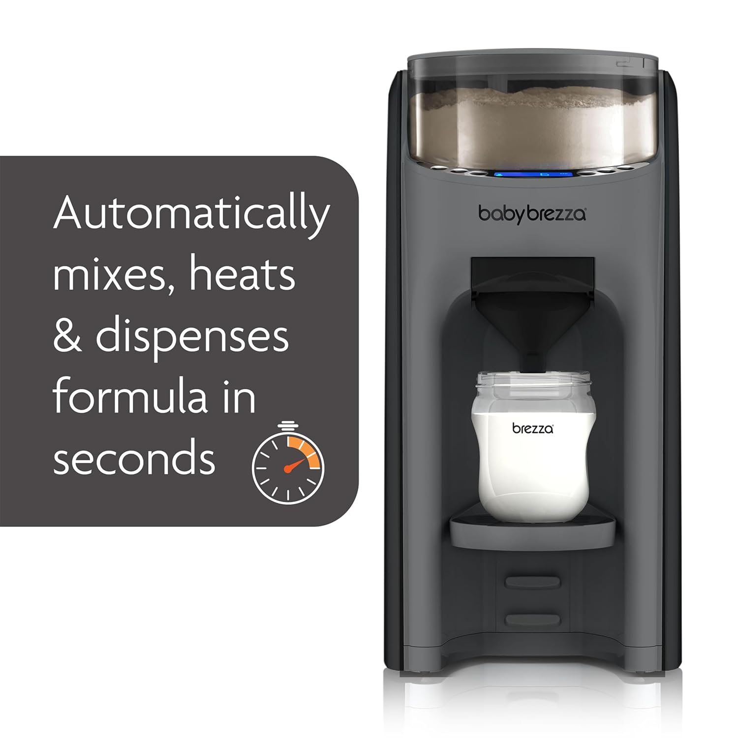 Baby Brezza New and Improved Formula Pro Advanced Formula Dispenser Machine - Automatically Mix a