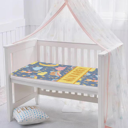 Magimagine Personalized Baby Blanket with Name for Kids Custom Name Blankets Customized Baby Receiving Blankets for Toddlers Infants Kids Baby Shower Newborns Nursery Stroller Crib Decor Throw