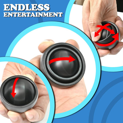Fidget Toys Adults 4 PCs, Sensory Figette Spinner Anxiety Stress Relief Toys Quiet Fidgets Gyro for Autism ADHD Kids Gifts Cool Gadget Office Desk Toy Easter Basket Stuffers for Teen Boys…