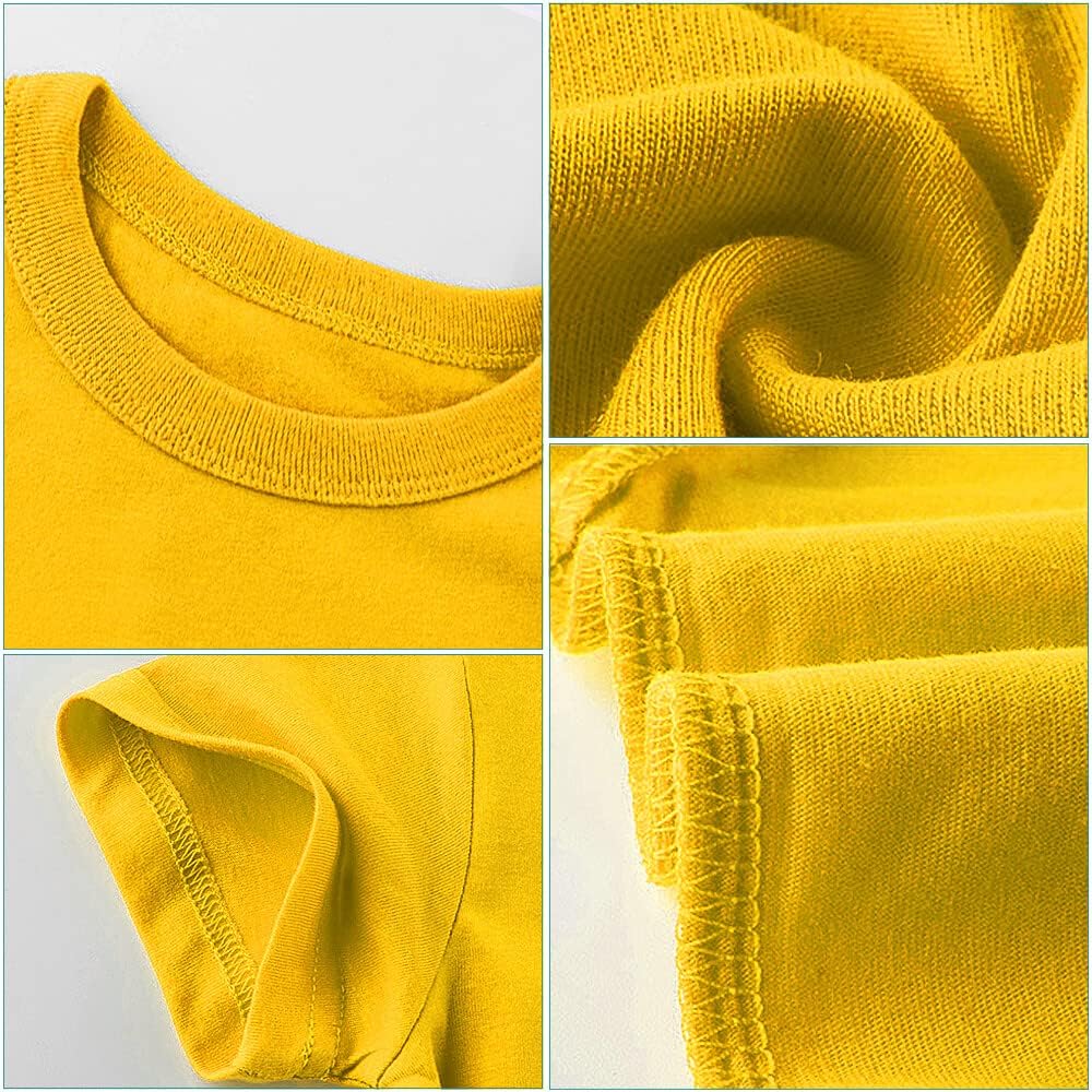 Boys' 4-Pack Excavator Short Sleeve Crewneck T-Shirts Top Tee Size 2-7 Years Toddler Boys' Value Pack Cotton T-Shirt