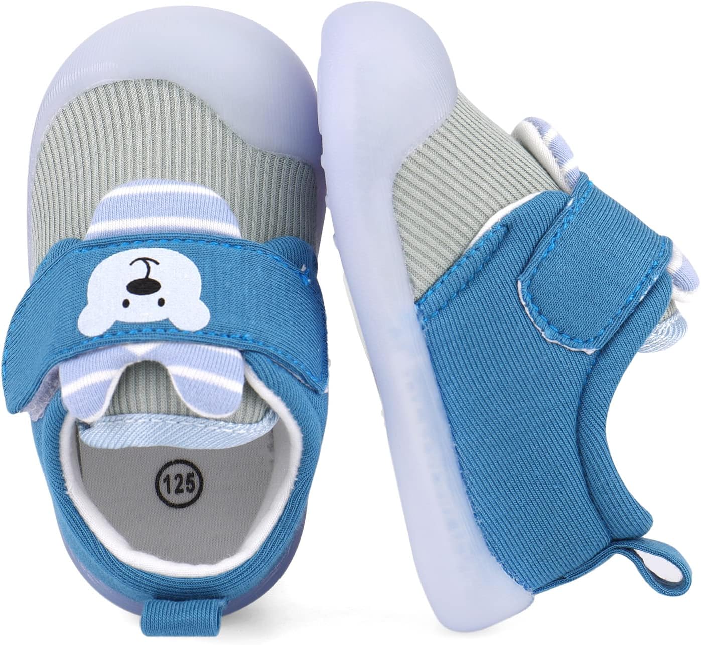 Baby Shoes Boys Girls First Walkers Cute Animals Toddler Sneakers Prewalkers Rubber Sole