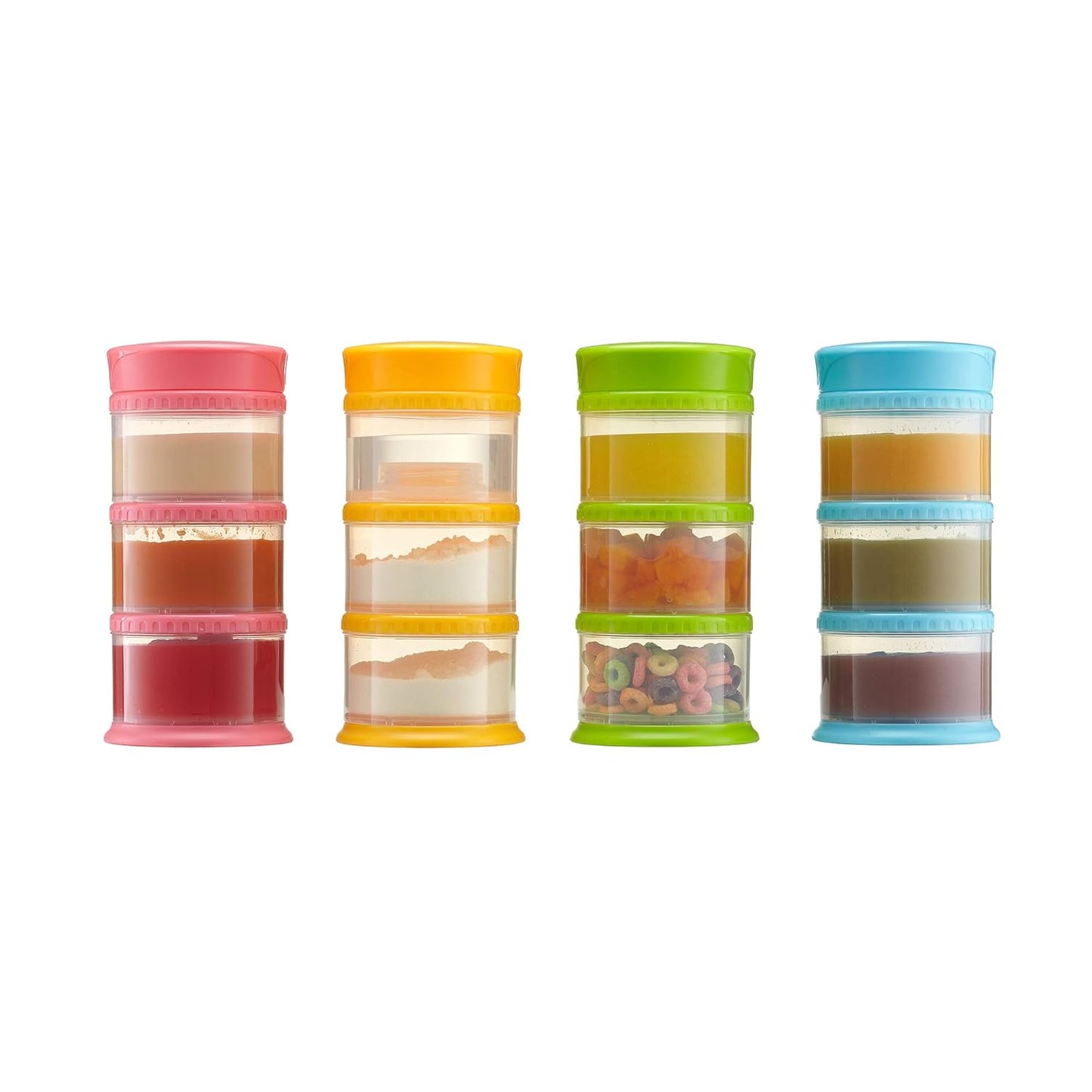 Innobaby Packin' Smart Stackable and Portable Storage System for Formula, Liquid, Baby Snacks and