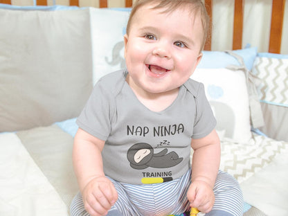 Infant Short Sleeve Baby Bodysuit for Sensitive Skin | Eczema-Friendly Newborn Clothing for Boys or Girls