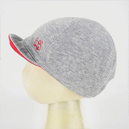 Keepersheep Baby Reversible Baseball Cap Infant Sun Hat, Cotton Knit Soft Brim for Infant Toddler, Summer Outdoor Unisex
