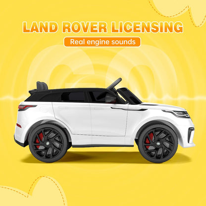 Kids Ride On Car with Remote, Licensed Land Rover Electric Car, Ride On Toys for Kids 3-8 with Mp3