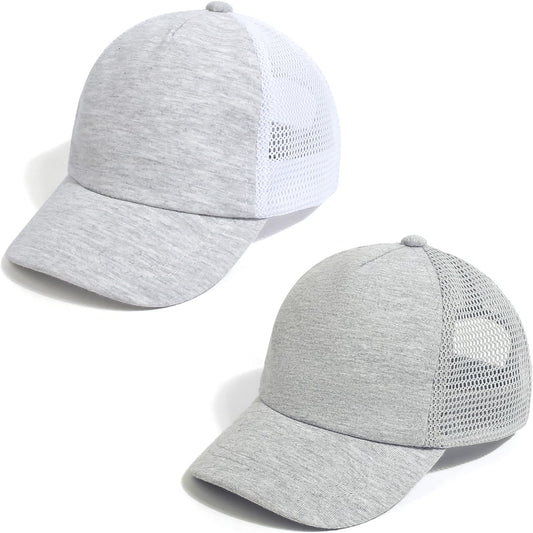 Duoyeree Toddler Baseball Cap Baby Cap Sun hat Print Dinosaur Pattern and Solid Color hat Kids boy Girl Age 0-8t