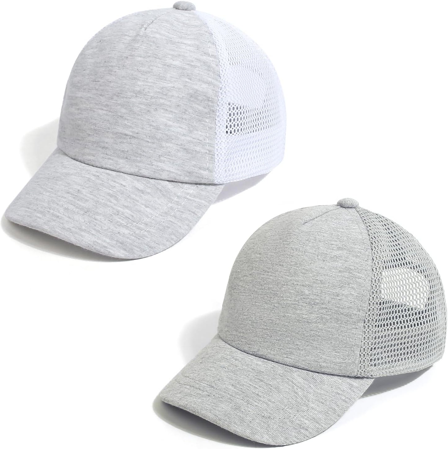 Duoyeree Toddler Baseball Cap Baby Cap Sun hat Print Dinosaur Pattern and Solid Color hat Kids boy Girl Age 0-8t