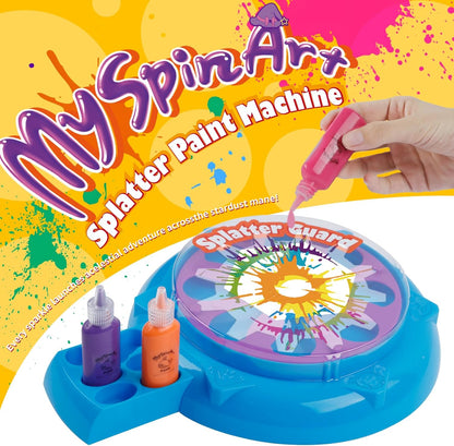 Wings Giant Paint Spin Art Machine Kit for Kids, Paint Spinner with Splatter Guard, Thicker Painting Spinner Arts & Crafts Gifts for Birthday, Toys Kits Set for Boys Girls Ages 6 7 8 9 10