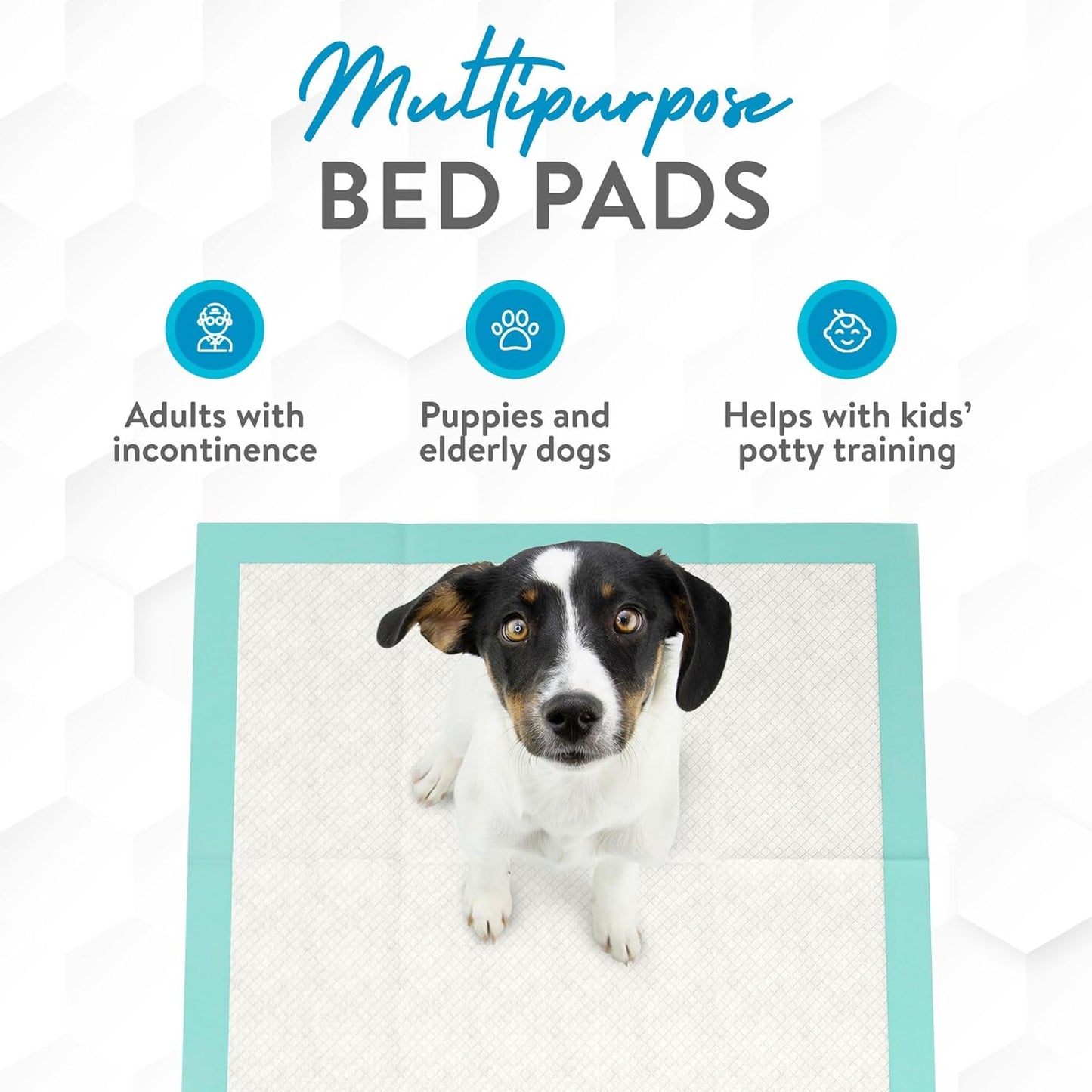 Inspire Extra Large Super Absorbent Disposable Bed Pads for Incontinence (36" X 36" Pack of 50)