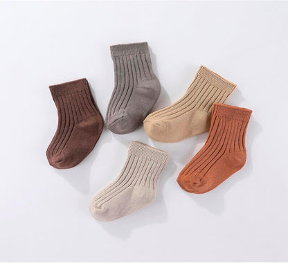 Newborn Baby Boy Girl Caps Mittens Socks Set Cotton Baby Essentials Accessories (Hats+Gloves+Socks)