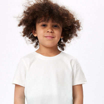 HonestBaby 5-Pack Short Sleeve T-Shirts 100% Organic Cotton Baby, Toddler, Little Kid, Boy, Girl, Unisex