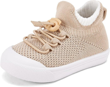BMCiTYBM Baby Sneakers Girls Boys Lightweight Breathable Mesh First Walkers Shoes 6-24 Months