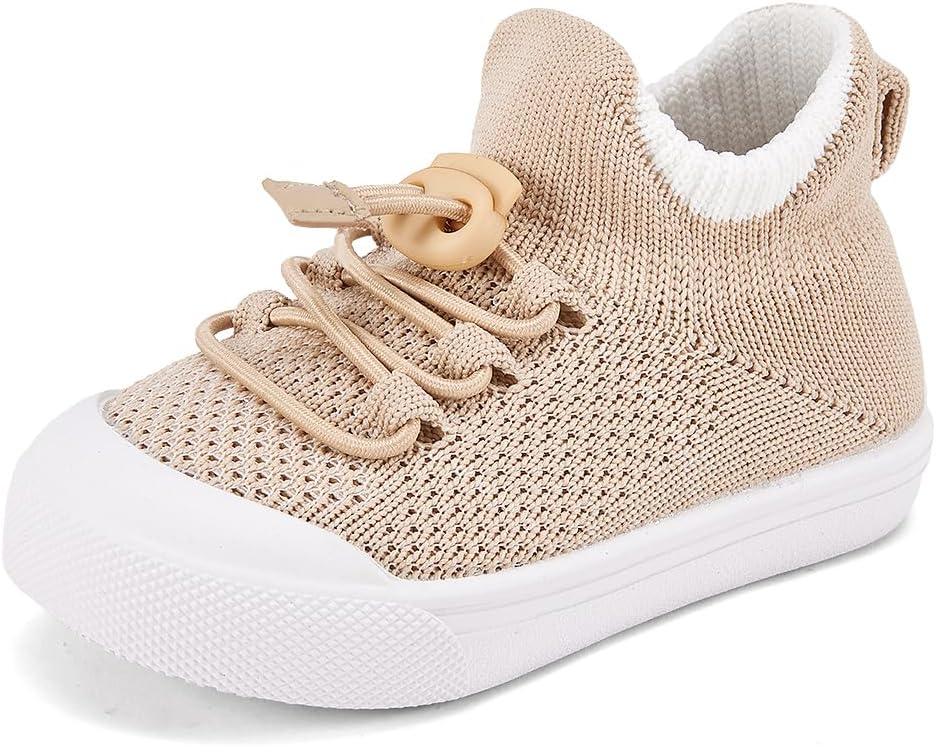 BMCiTYBM Baby Sneakers Girls Boys Lightweight Breathable Mesh First Walkers Shoes 6-24 Months