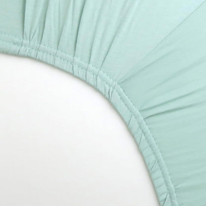 HonestBaby Unisex-Baby Fitted Crib Sheets Set Standard Mattress, 100% Organic Cotton Baby Boys