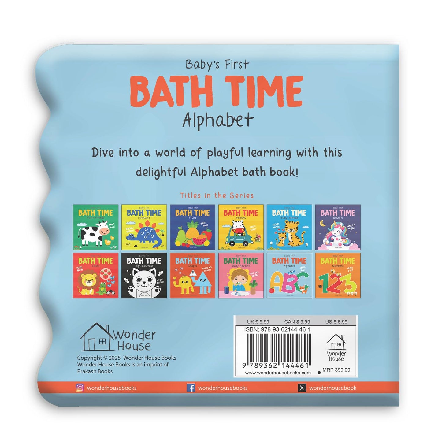 Baby's First Bath Time: ABC Bath Book