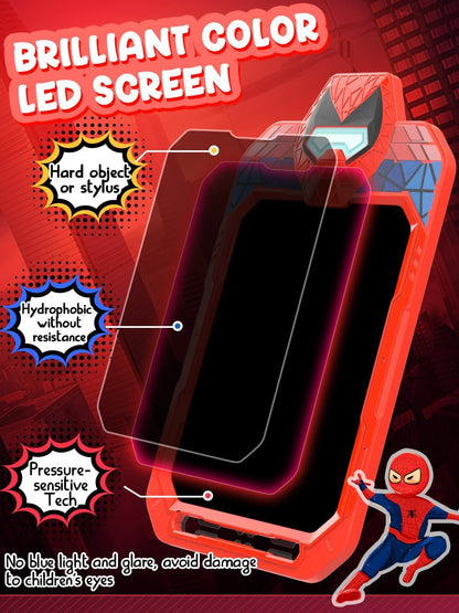 LCD Writing Tablet Doodle Board 10 Inch, Colorful Drawing Pad, Electronic Drawing Tablet, Drawing Pads,Travel Gifts for Kids Ages 3 4 5 6 7 8 Year Old Girls Boys (Alien Warrior)
