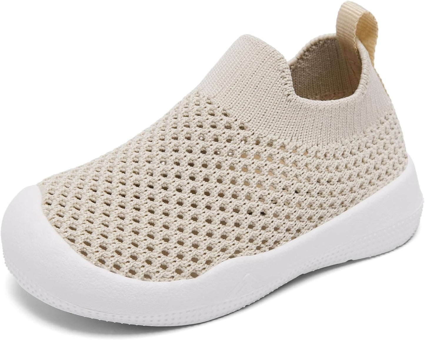 Eashi Baby Boy Girl Non-Skid Indoor Infant Walking Shoes Breathable Warm Elastic Sock Shoes with Memory Sole Protect Toes Outdoor Sneakers