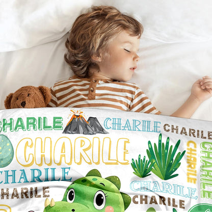 Ship Next Day, Personalized Baby Blankets - Printed in USA, Custom Name Blanket, Baby Blanket with