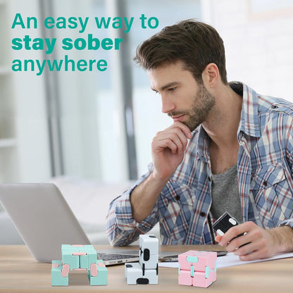 Infinitycube Fidget Toy Stress Relieving Fidgeting Game for Kids and Adults,Cute Pocket-sized