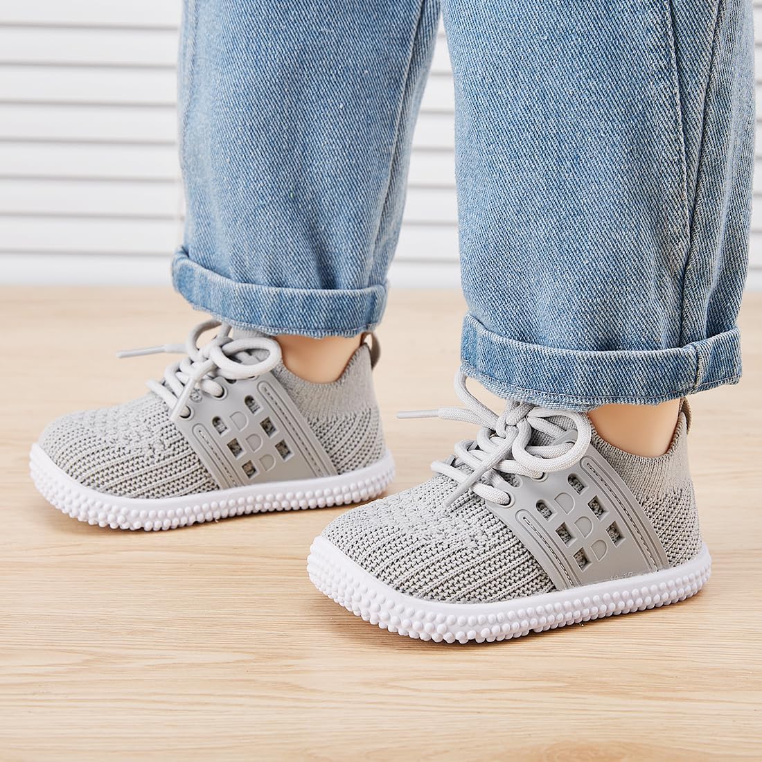 BMCiTYBM Baby Shoes Boy Girl Infant Sneakers Non-Slip First Walkers 6 9 12 18 24 Months