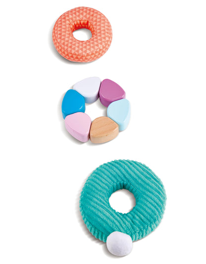 Hape Bunny Stacker|Wooden Stacking Rings|Wobble Learning Tower Developmental Toy, for Babies 10