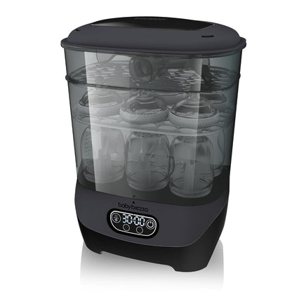Baby Brezza Bottle Sterilizer and Dryer Advanced – 33% Faster - Largest Capacity Steam Sanitizer