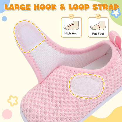 LeIsfIt Baby Shoes Boys Girls First Walking Shoes Non-Slip Infant Sneakers Lightweight Slip-on Crib Sneakers for First Walkers