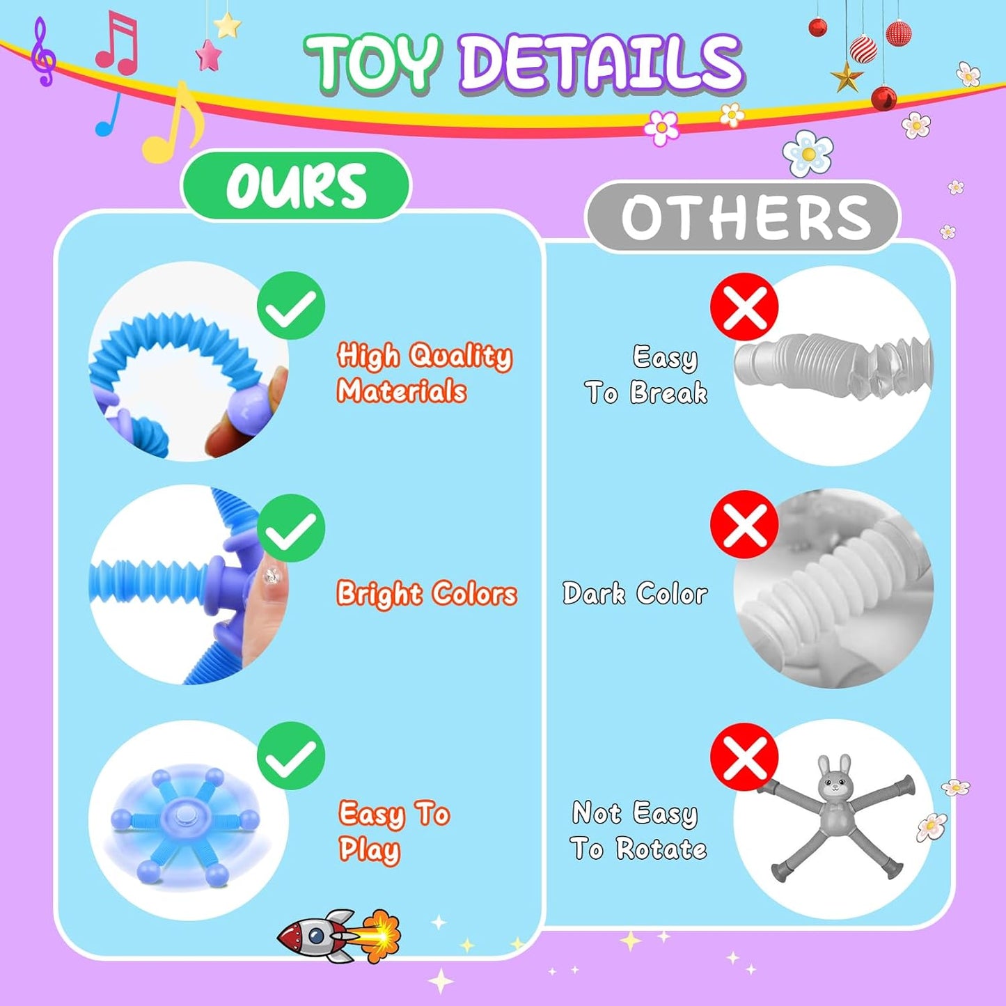 Cevioce Fidget Spinners for Kids & Adults 3PCS Fingertip Gyros for Teen Girls Boys 8-12 Years Stress Reliefs Toys for ADHD Astium for Kids TravelToys for Toddlers Ages 3-5 Presents(A)