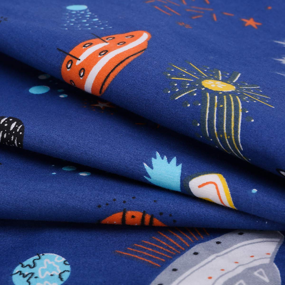 Astronaut Space Galaxy Baby Crib Sheet - Fitted Toddler Sheet Polyester Baby Sheet for Standard