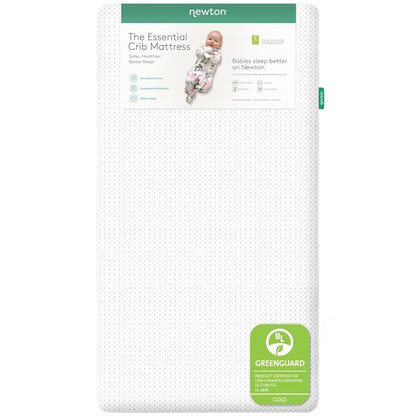 Newton Baby Essential Crib Mattress - Safe, Ultra-Breathable & Machine Washable Infant Crib