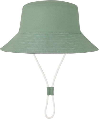 LPMOERA Baby Sun Hat Baby Boy Toddler Bucket Hats UPF 50+ for Baby Girls Boys Infant Beach Hat