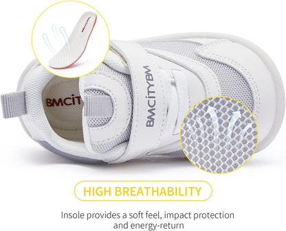 BMCiTYBM Baby Shoes Boy Girl Infant Sneakers Non-Slip First Walkers 6 9 12 18 24 Months