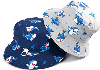 Kids Toddler Baby Boy Sun Hat Summer Bucket Hats with UPF 50+ UV Sun Protective
