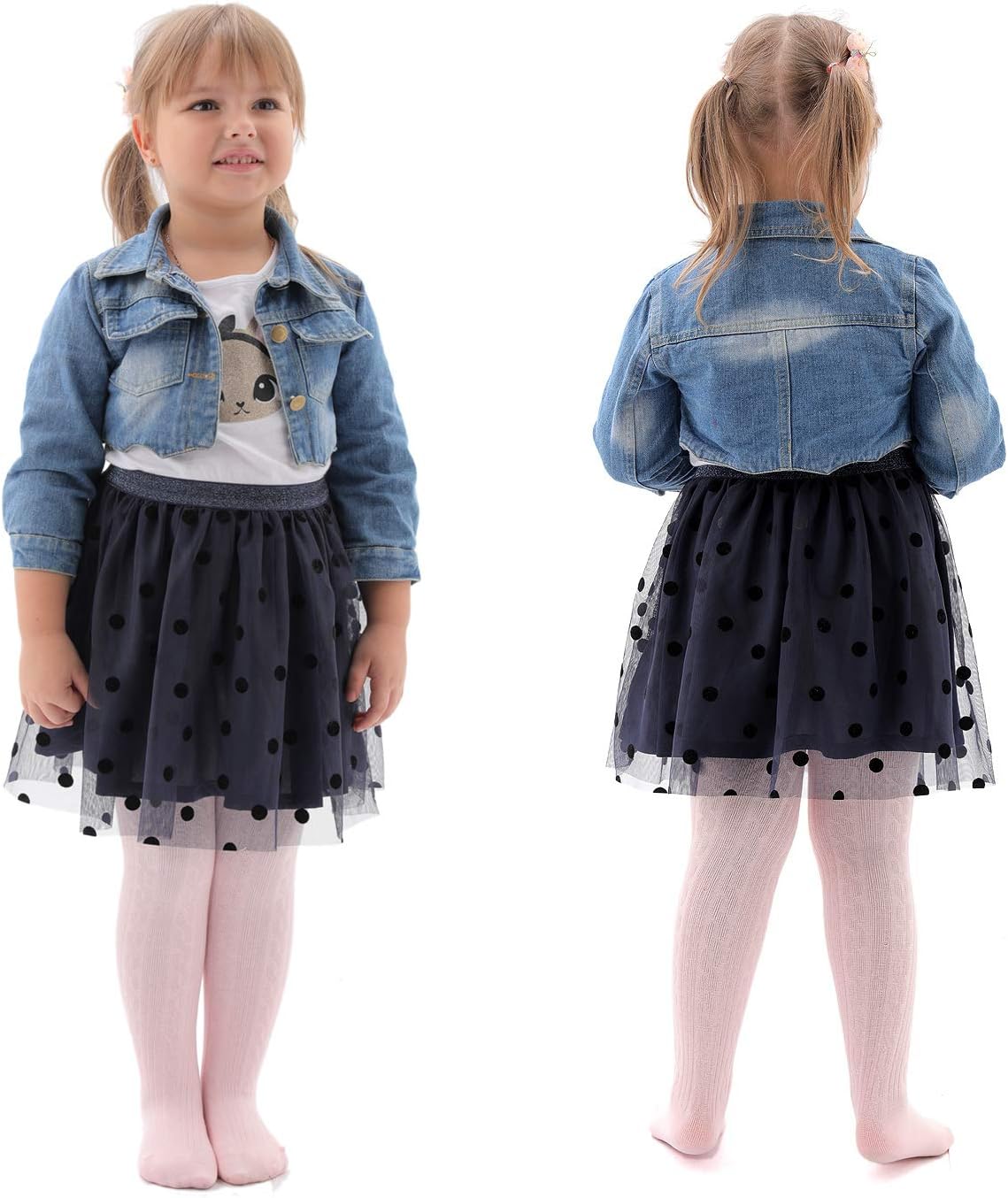 EPEIUS Baby Girl Tights Thick Cable Knit Leggings Stockings Cotton Pantyhose for Newborn Infant Toddler 3/4/5/6 Pack